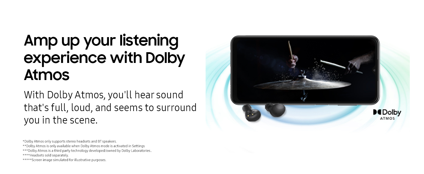 LISTENING EXPERIENCE WITH DOLBY ATMOS