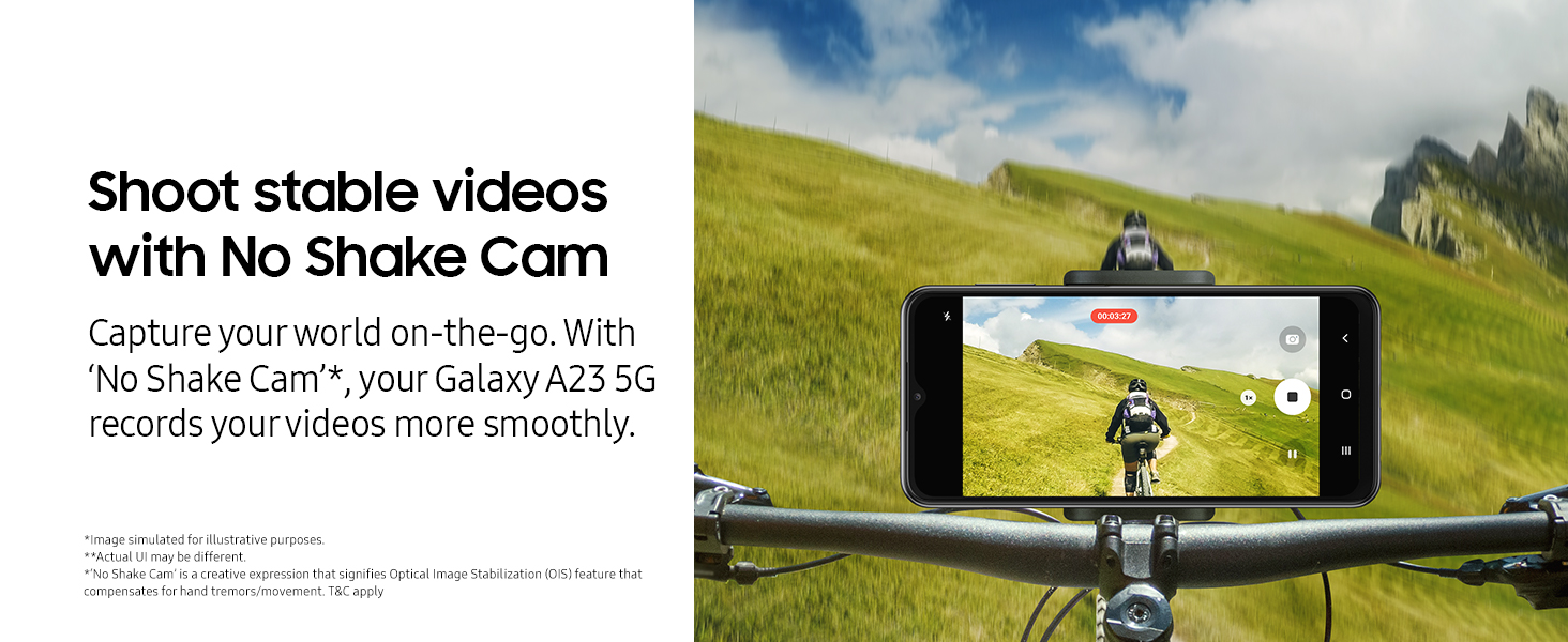 NO SHAKE CAM