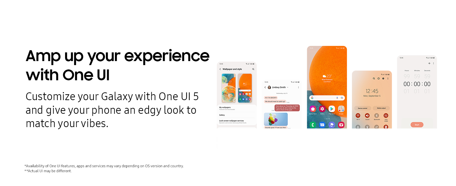 AMP YOUR EXPERIENCE WITH ONE UI