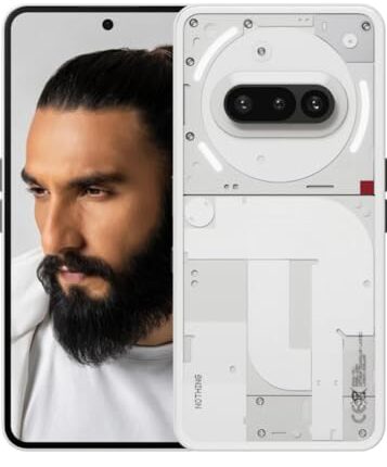 Nothing Phone (3A) 5G (White, 8GB RAM, 256GB Storage)