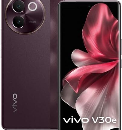 Vivo V30e 5G Smartphone (Velvet Red, 8GB RAM, 128GB Storage)