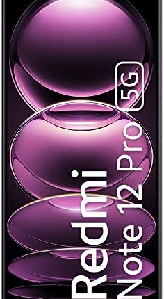 Redmi Note 12 Pro 5G (Stardust Purple, 12GB RAM, 256GB Storage)