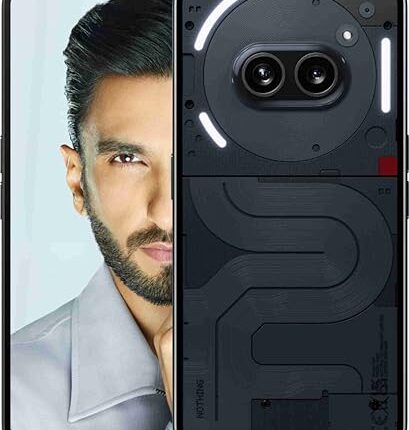 Nothing Phone (2a) 5G (Black, 12GB RAM, 256GB Storage)| Up to 24GB RAM | 6.7" AMOLED Display | 50MP (OIS) + 50 MP | 32 MP Front | Mediatek Dimensity 7200 Pro Processor | 45 W Charging 100% in 59 mins