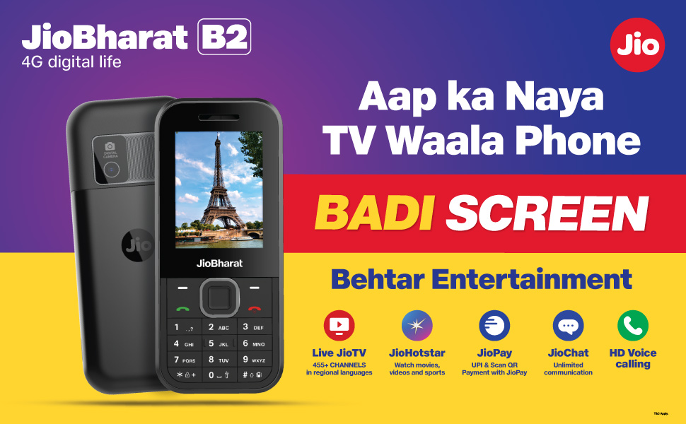 JioBharat B2 - Black